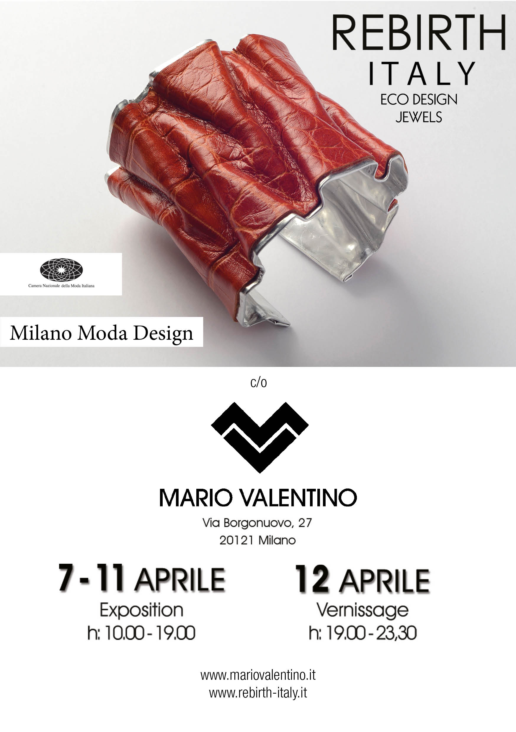 Milano Moda Design | Mario Valentino, Via borgonuovo Milano | 7/12 Aprile 2014