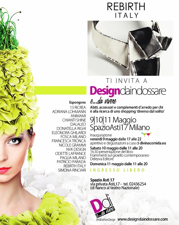 Design da indossare | Spazio Asti, Milano | 9-10-11 Maggio 2014