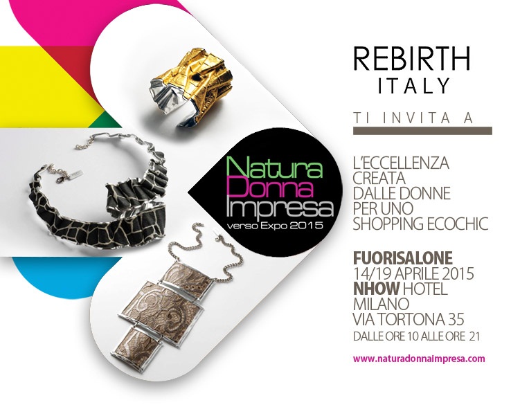 Natura Donna Impresa verso Expo 2015 – Fuorisalone | Nhow Hotel, Milano | 14/19 Aprile 2015