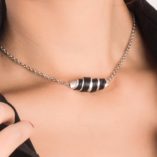 Collana SC02P-N.Nero